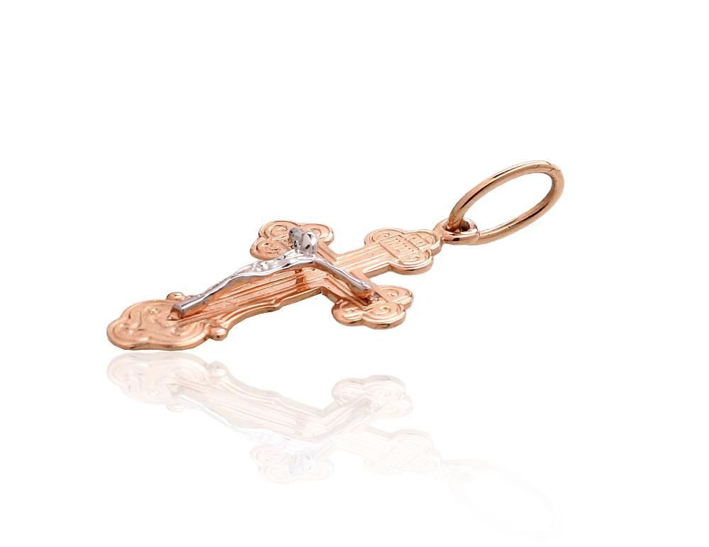 Pendant cross A1300896AuRPRhW