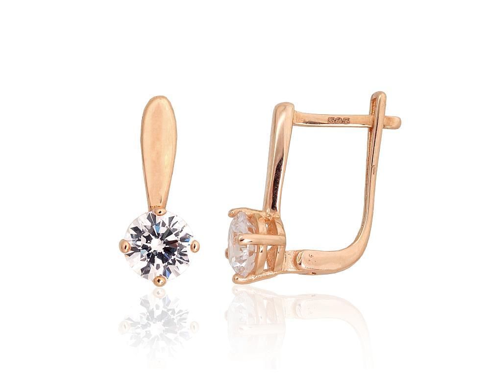 Earrings with Lever backs A1201456AuRCZ