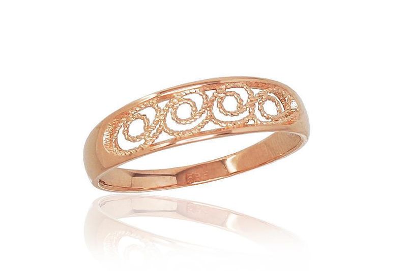 Gold Ring A1100800AuR Gold Ring A1100800AuR