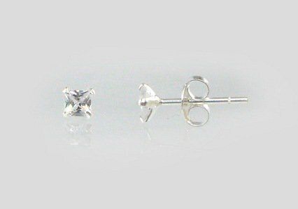 Silver earrings A2202627CZ