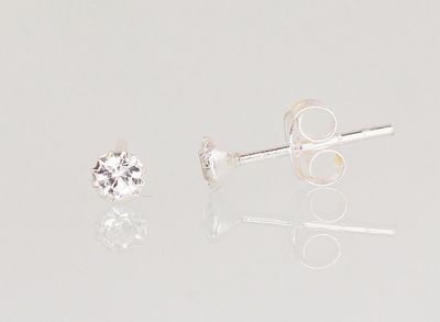 Silver earrings A2202663CZ Silver earrings A2202663CZ