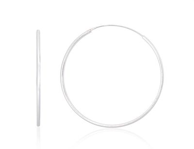 Silver Earrings Rinkutės - Round Earrings A2203885