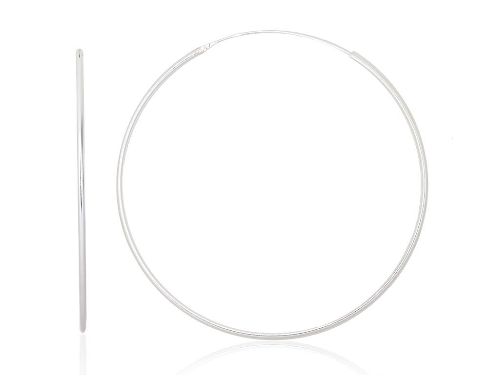 Silver Earrings Rinkutės - Round Earrings A2203888