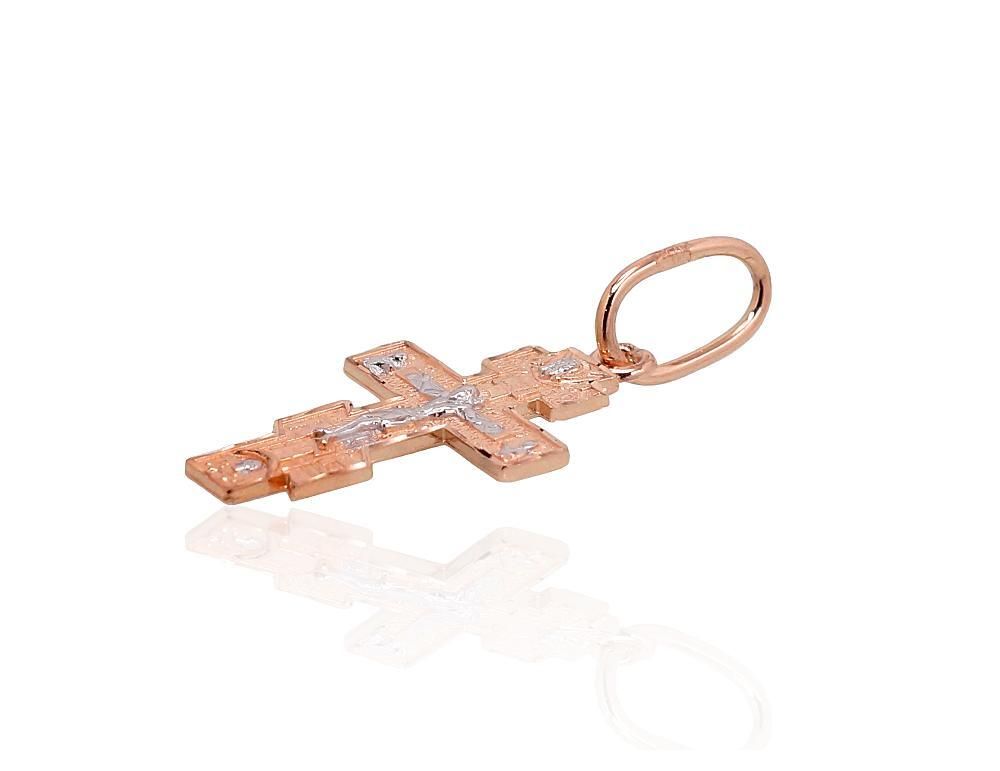 Pendant cross A1300222AuRPRhW