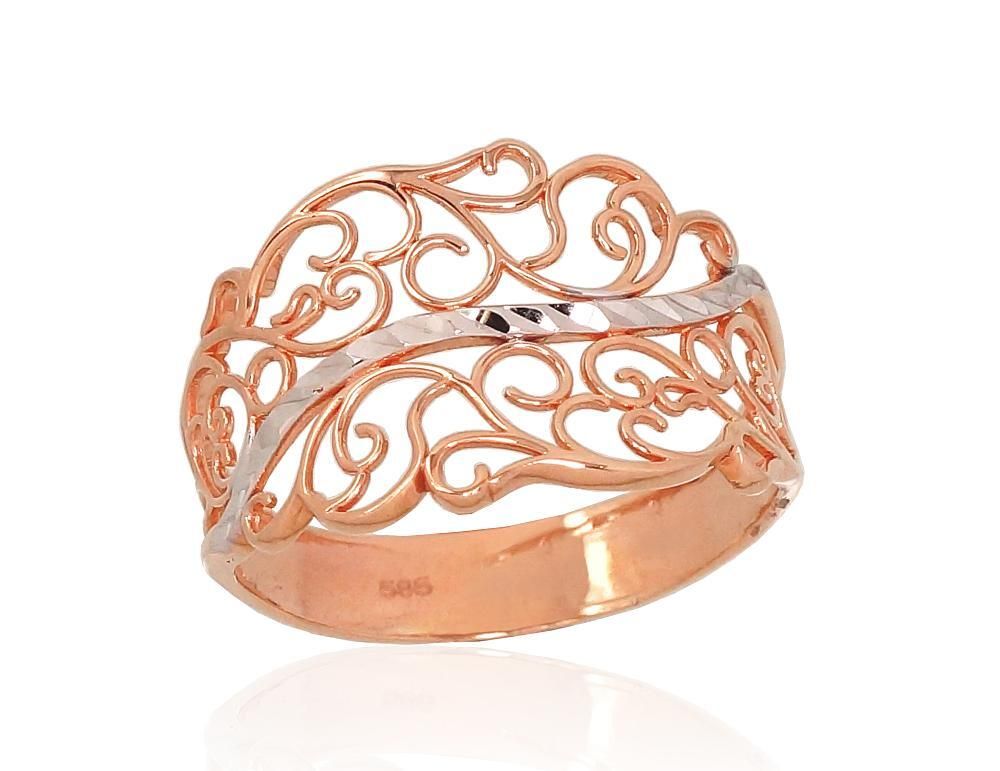 Gold Ring A1100082AuRPRhW