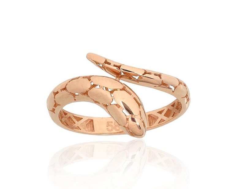 Snake Gold Ring A1101154AuR