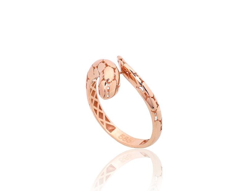 Schlangen-Goldring A1101154AuR