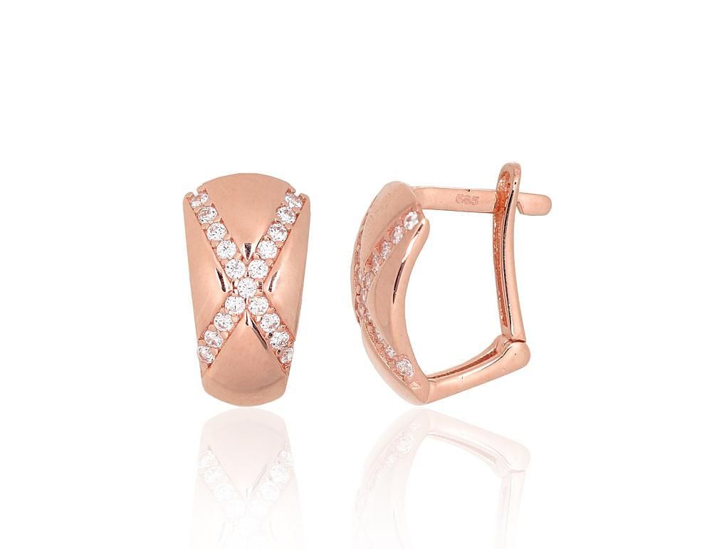 Earrings with Lever backs A1201666AuRCZ