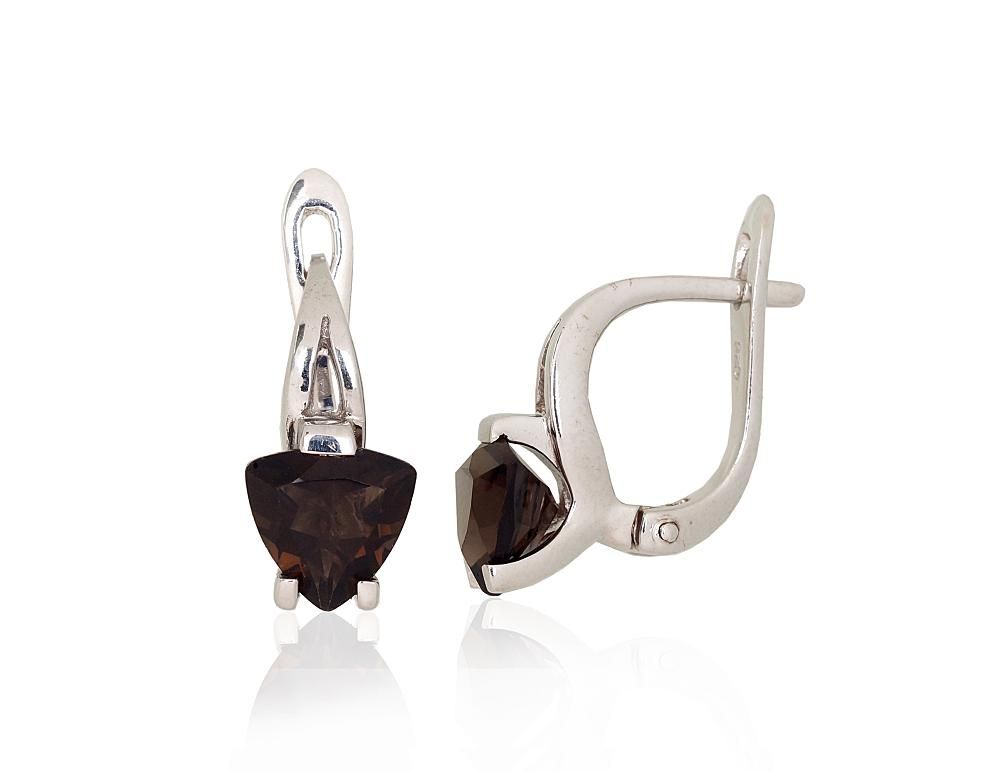 Stylish Silver Earrings A2204052PRhGrKZSM