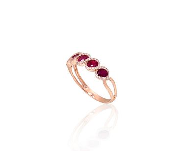 With Gemstone Gold Ring A1101169AuRDIRB