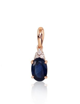 Gold Pendant with Gemstone A1300177AuRPRhWDISA