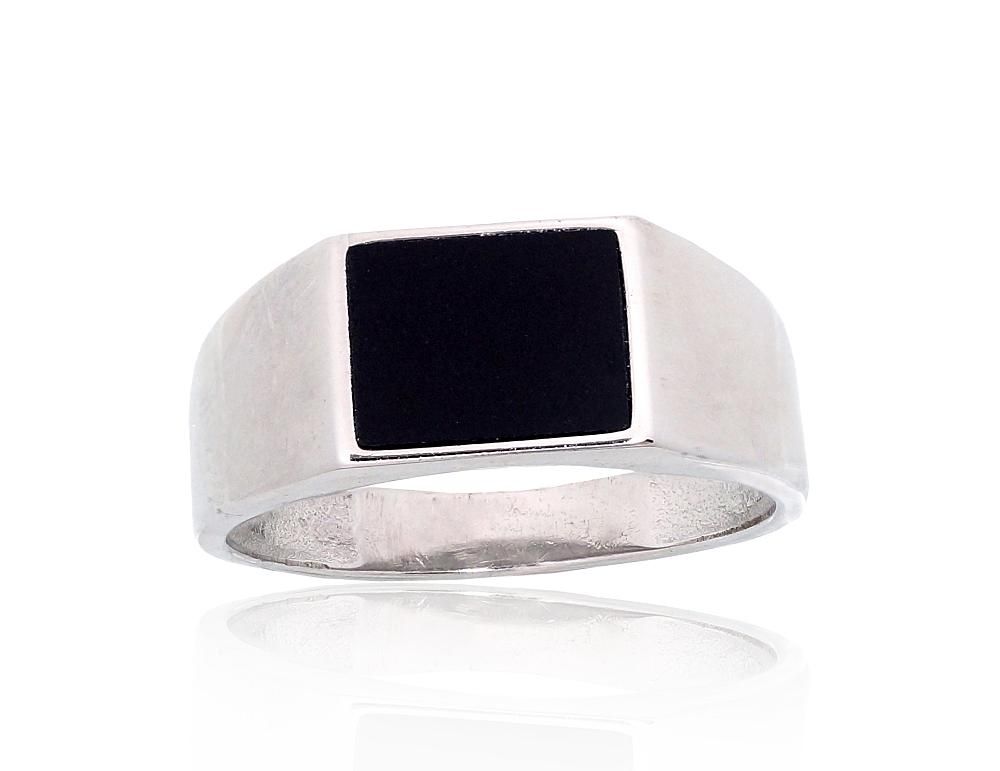 Men's Silver Ring A2101926PRhGrON
