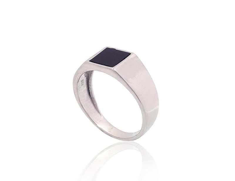 Men's Silver Ring A2101927PRhGrON