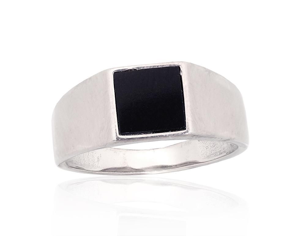 Men's Silver Ring A2101927PRhGrON