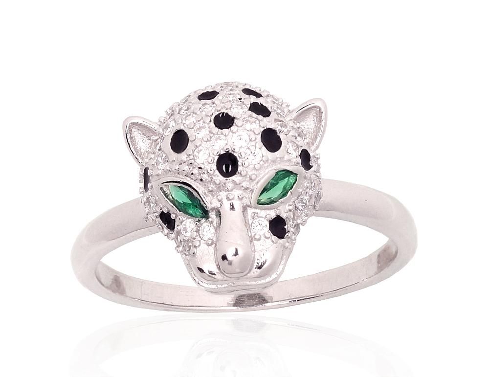 Silver Ring A2101932PRhGrCZCZGMLBK