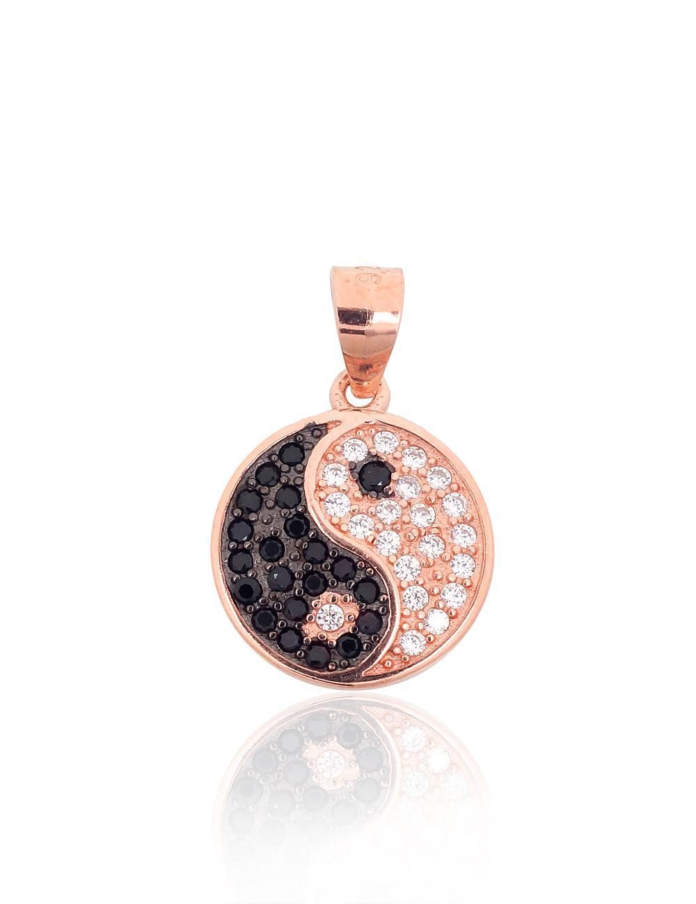 Gold Plated pendant A2301990PAuRPRhBkCZCZBK