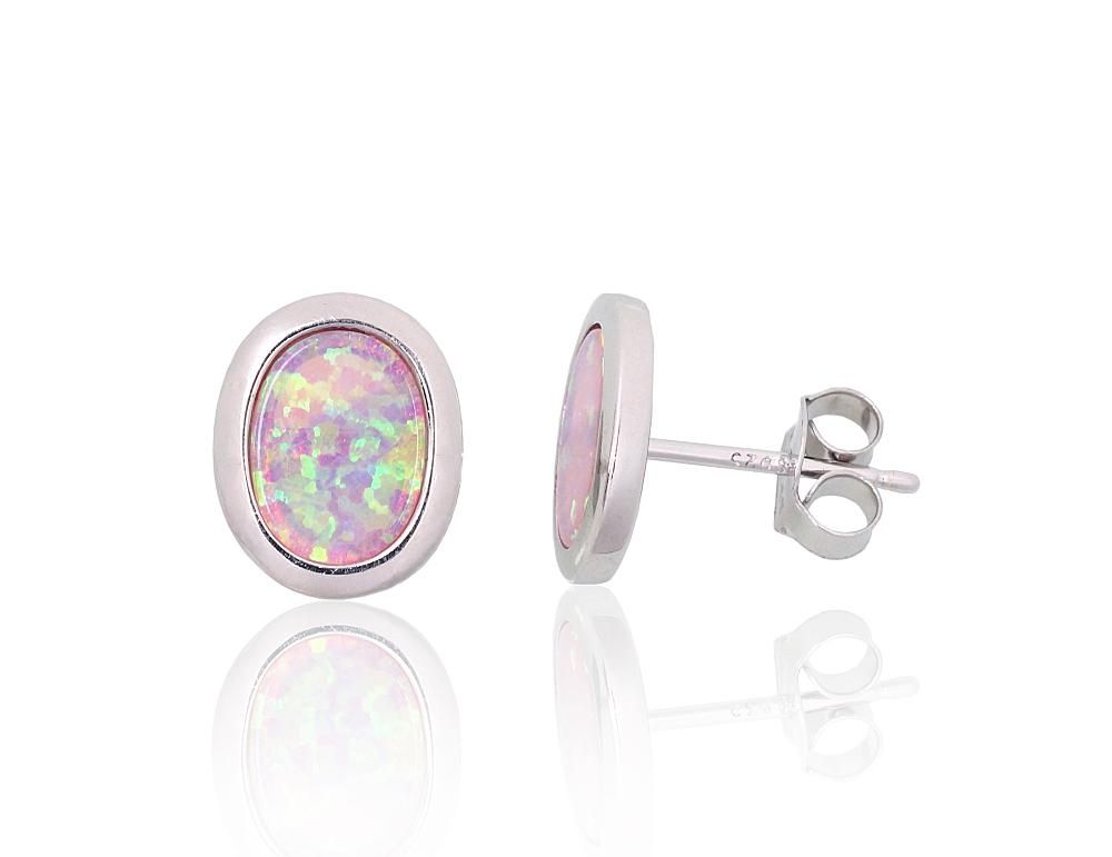 Silver Earrings A2204145PRhGrOPPI