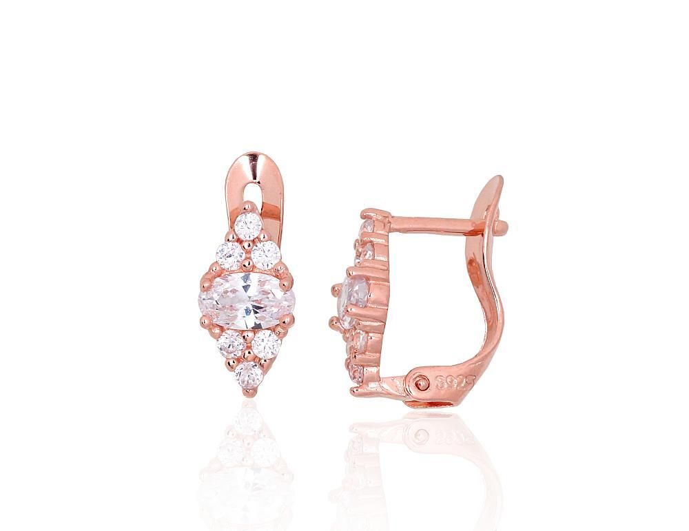 Silver earrrins lever backs A2201514PAuRCZ