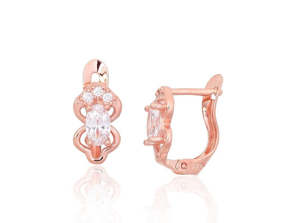 Silver earrrins lever backs A2201793PAuRCZ