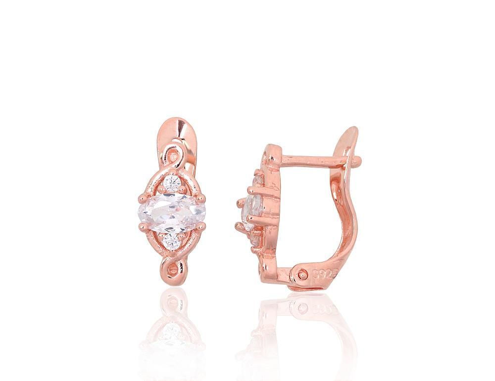 Silver earrrins lever backs A2201200PAuRCZ