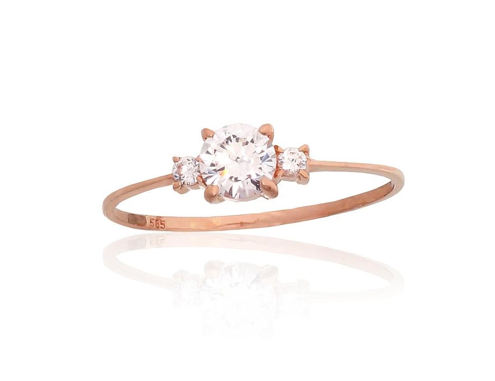 Gold Engagement Ring A1101183AuRCZ