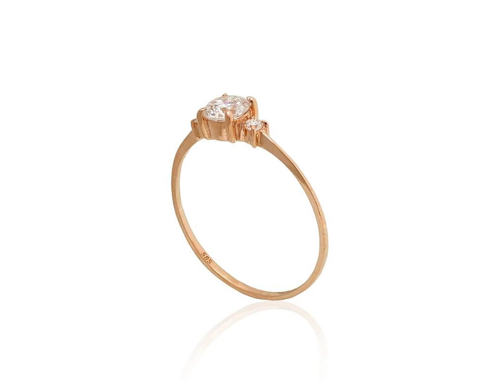 Gold Engagement Ring A1101183AuRCZ
