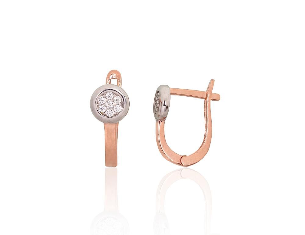 Gold earrings with Lever backs A1201697AuRPRhWCZ