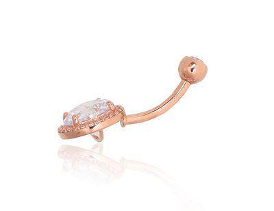 Gold Piercing Earring A1930092AuRCZ