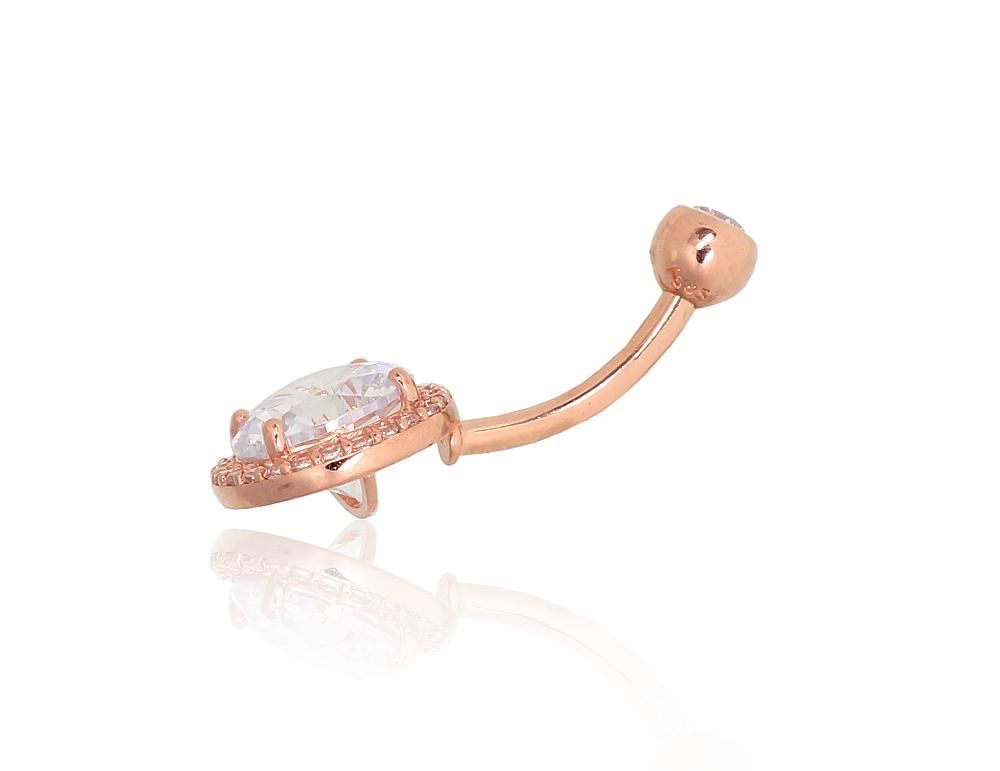 Gold Piercing Earring A1930092AuRCZ