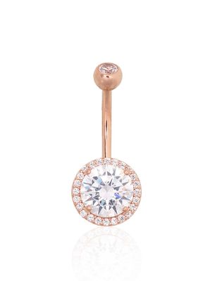 Gold Piercing Earring A1930092AuRCZ Gold Piercing Earring A1930092AuRCZ