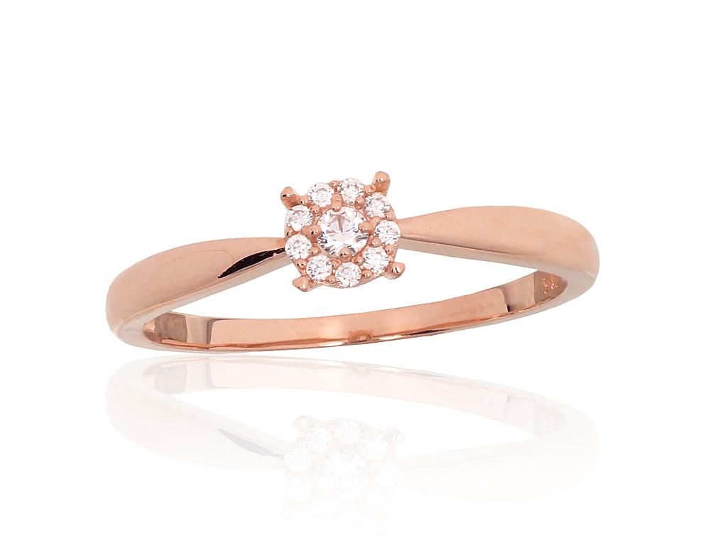 Gold Engagement Ring A1101181AuRCZ