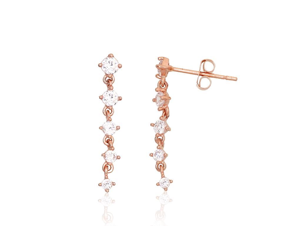 Gold Earrings A1201681AuRCZ