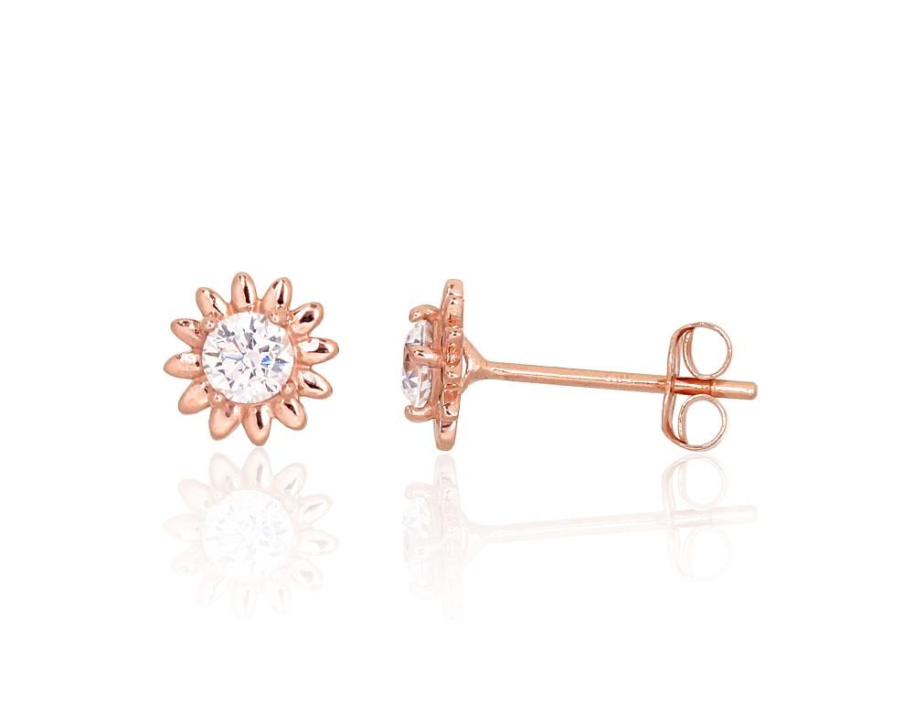Gold Earrings A1201686AuRCZ