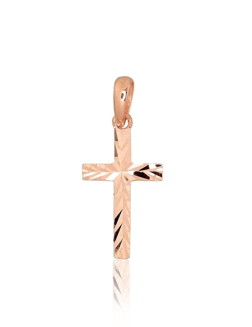 Gold Pendant Cross A1300655AuR