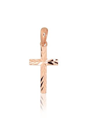 Gold Pendant Cross A1300655AuR
