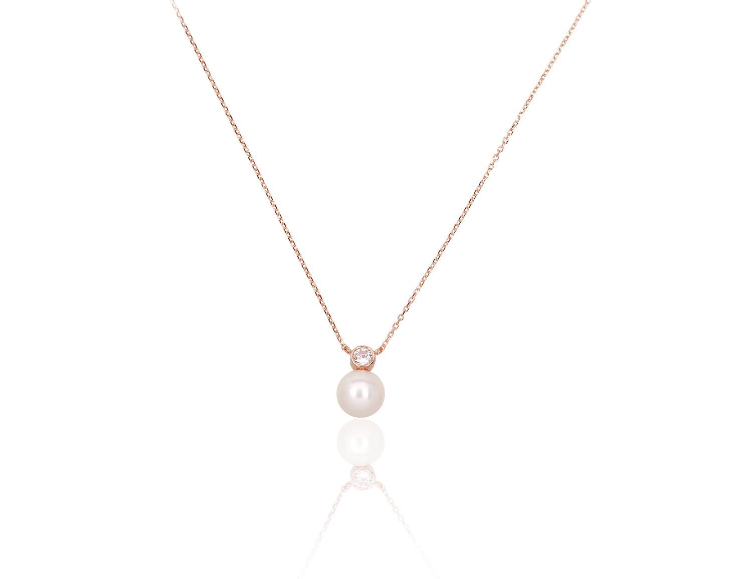 Gold necklace - necklace Adjustable length A1500053AuRCZPE