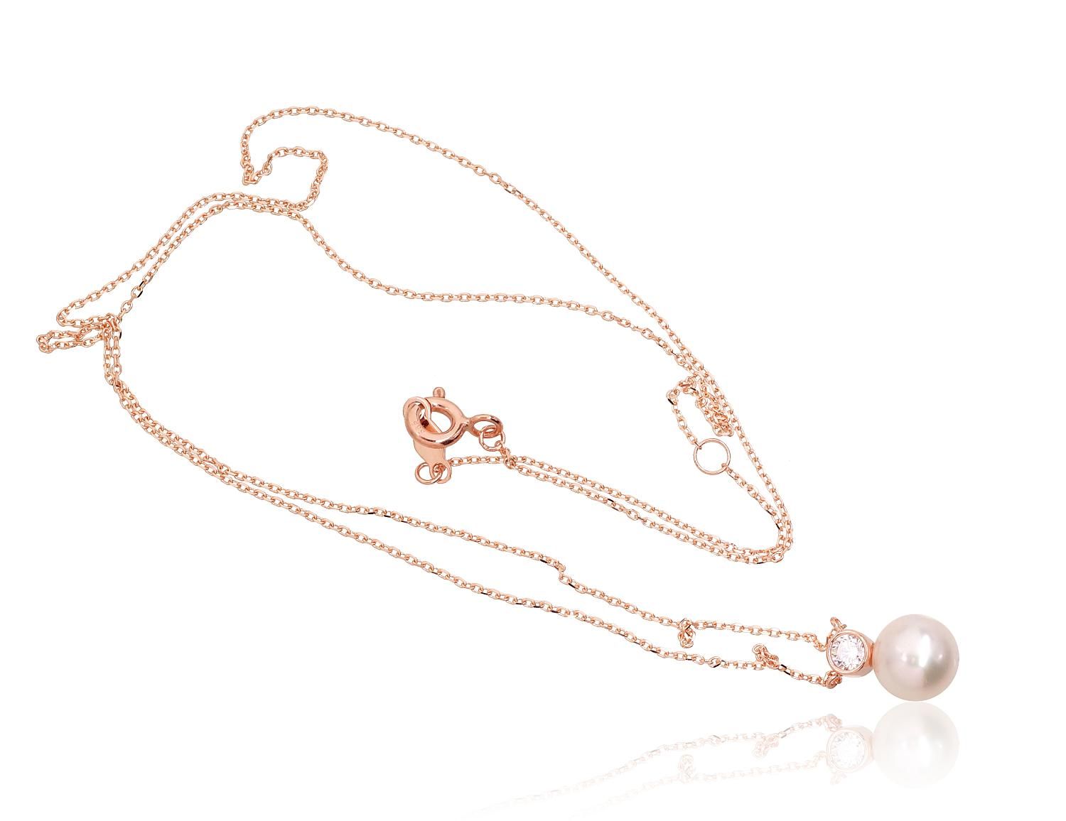 Gold necklace - necklace Adjustable length A1500053AuRCZPE