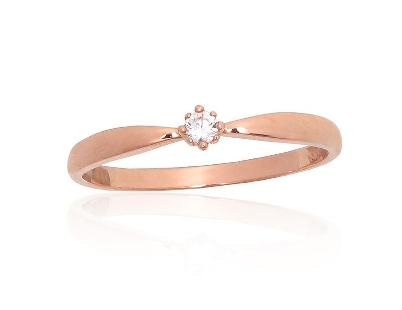 Engagement Gold Ring A1101179AuRCZ