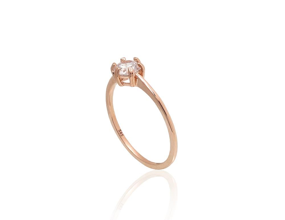 Gold Engagement Ring A1101182AuRCZ