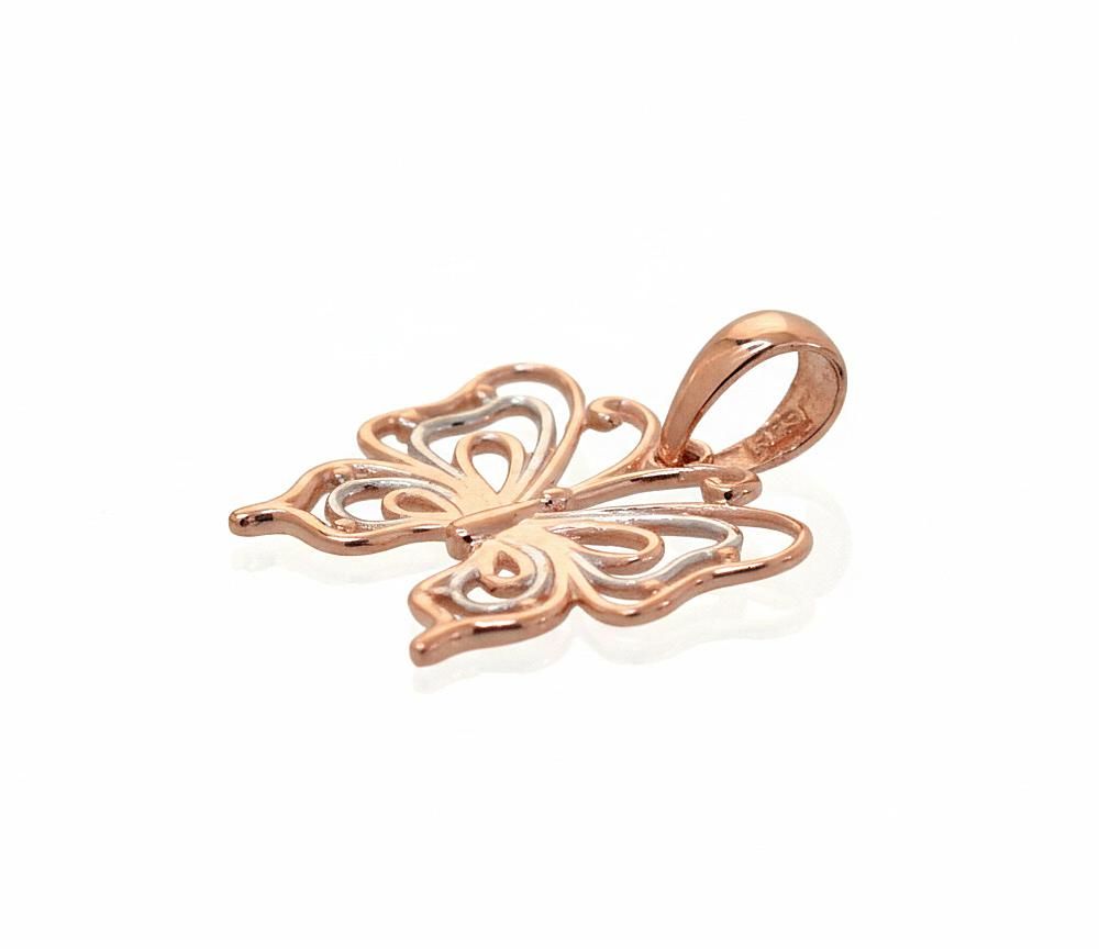 Gold Pendant Butterfly A1300608AuRPRhW