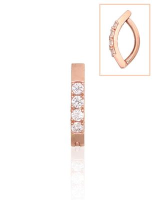Gold Piercing Earring A1930089AuRCZ