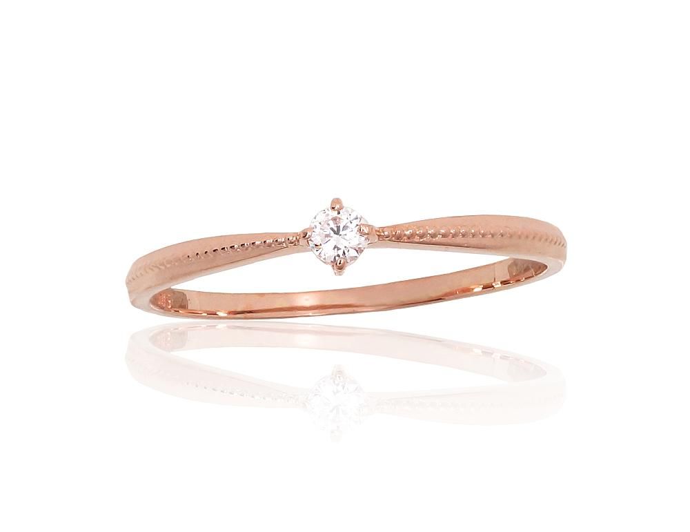 Gold Engagement Ring A1101177AuRCZ