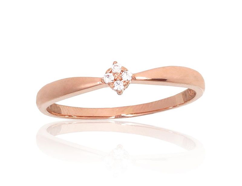 Gold Engagement Ring A1101178AuRCZ