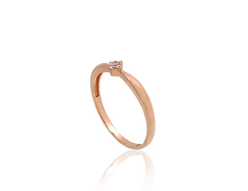 Gold Engagement Ring A1101178AuRCZ