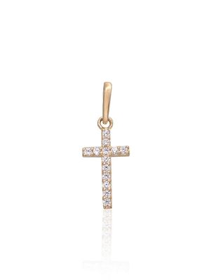 Gold Pendant Cross A1300295AuYCZ Gold Pendant Cross A1300295AuYCZ