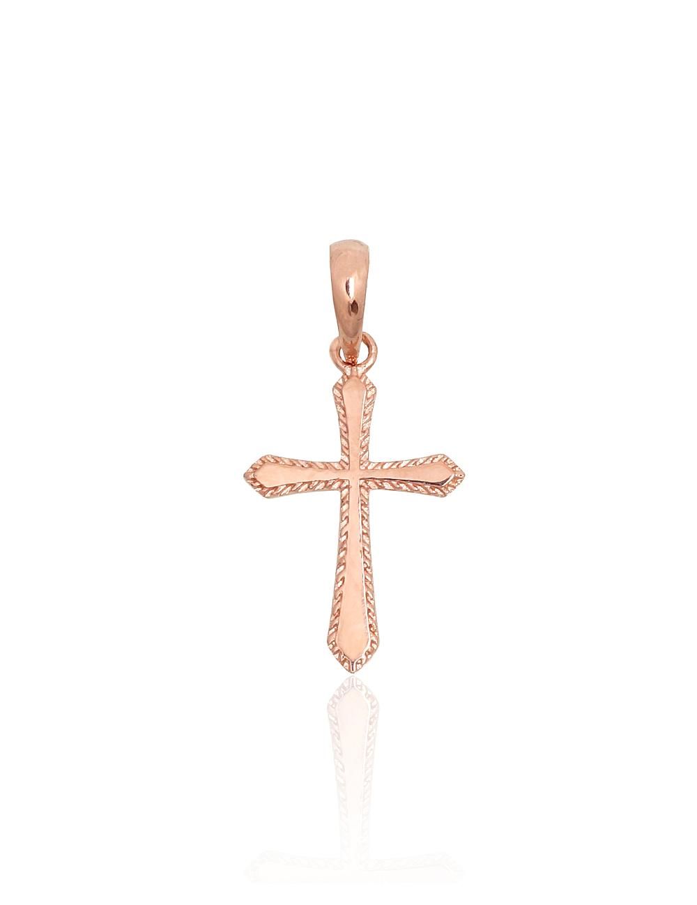 Gold Pendant Cross A1301076AuR