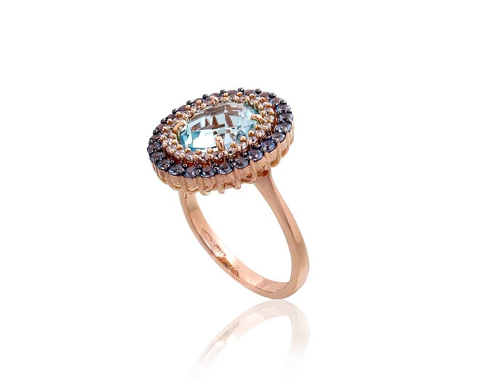 Special Gold Ring A1100964AuRPRhBkCZCZLBTZLB