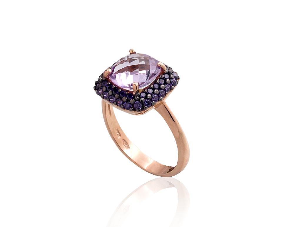 Special Gold Ring A1100962AuRPRhBkCZVAM