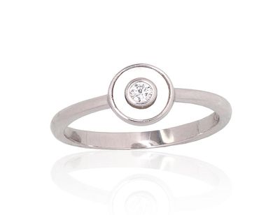 Silver Ring A2101941PRhGrCZPL