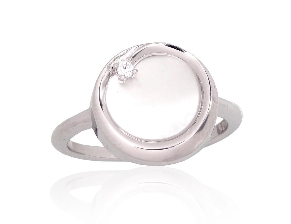 Silver Ring A2101942PRhGrCZPL